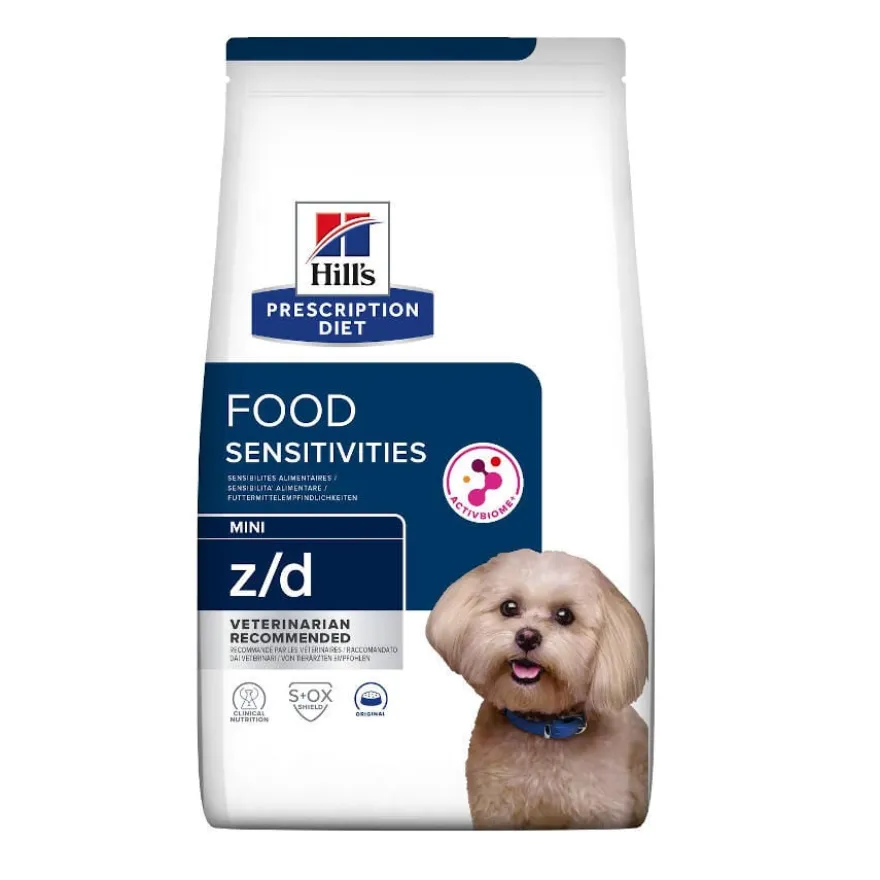 Hill's Prescription Diet Mini Adult Food Sensitivities z/d ração para cães
