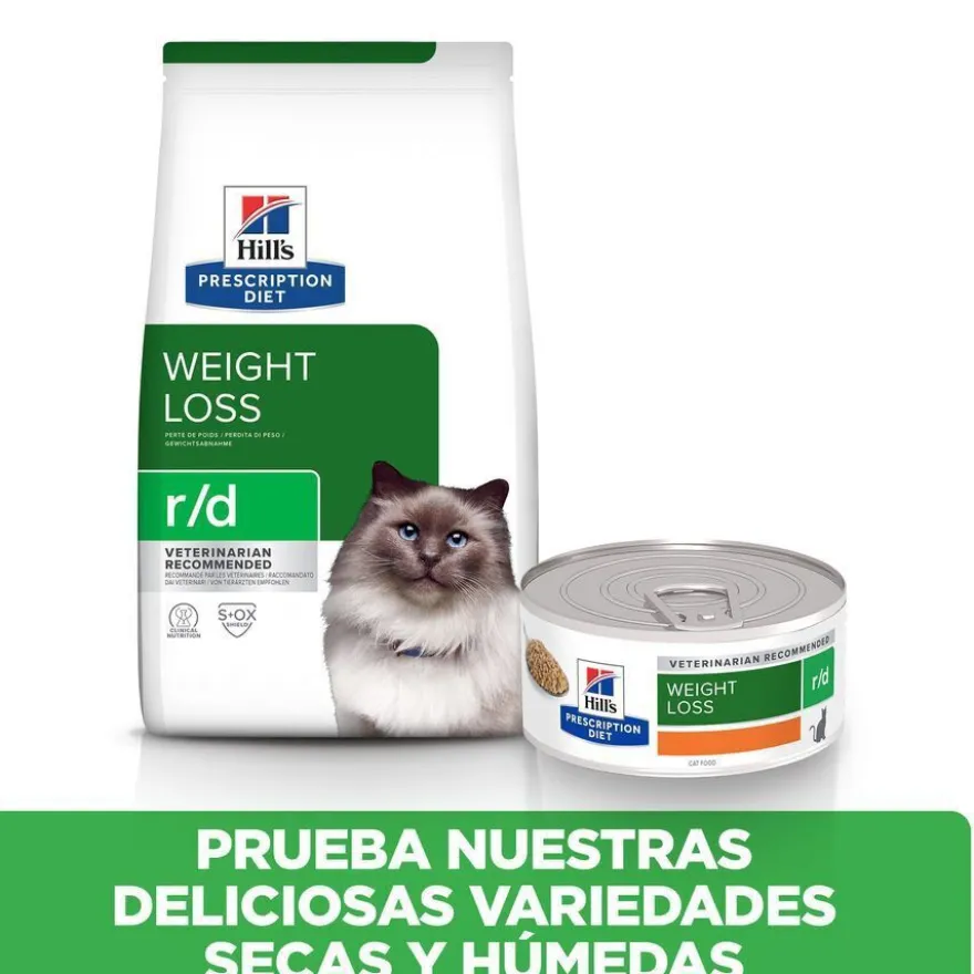 Hill's Prescription Diet r/d Weight Loss Frango ração para gatos
