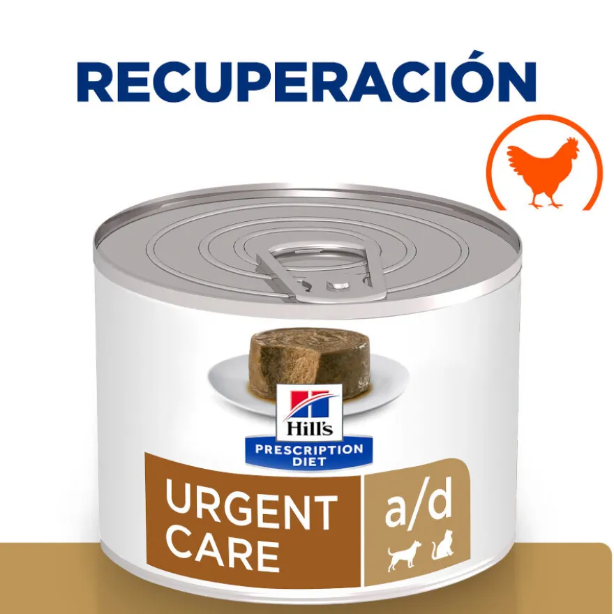 Hill's Prescription Diet Urgent Care a/d Mousse de Frango lata para cães e gatos