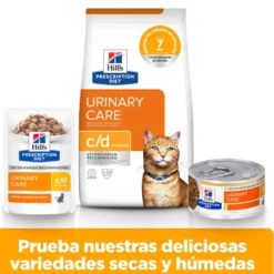Hill's Prescription Diet Urinary Care c/d Ração de frango para gatos