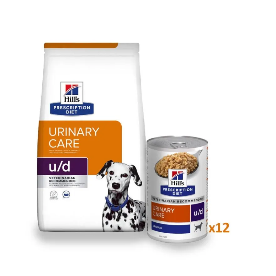 Hill's Prescription Diet Urinary Care Pack Ração e Latas para Cães
