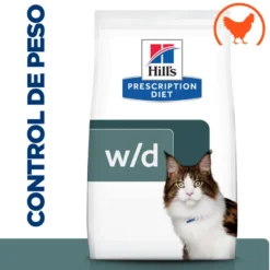 Hill's Prescription Diet w/d Weigth Management Frango ração para gatos