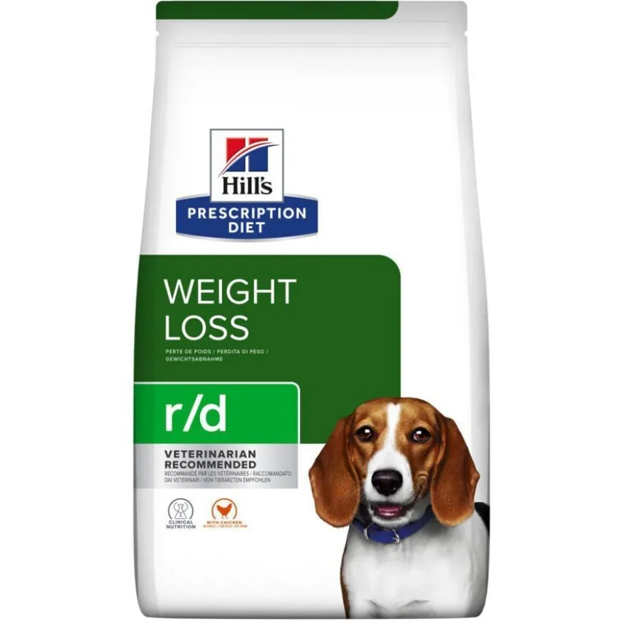Hill's Prescription Diet Weight Loss r/d Frango ração para cães