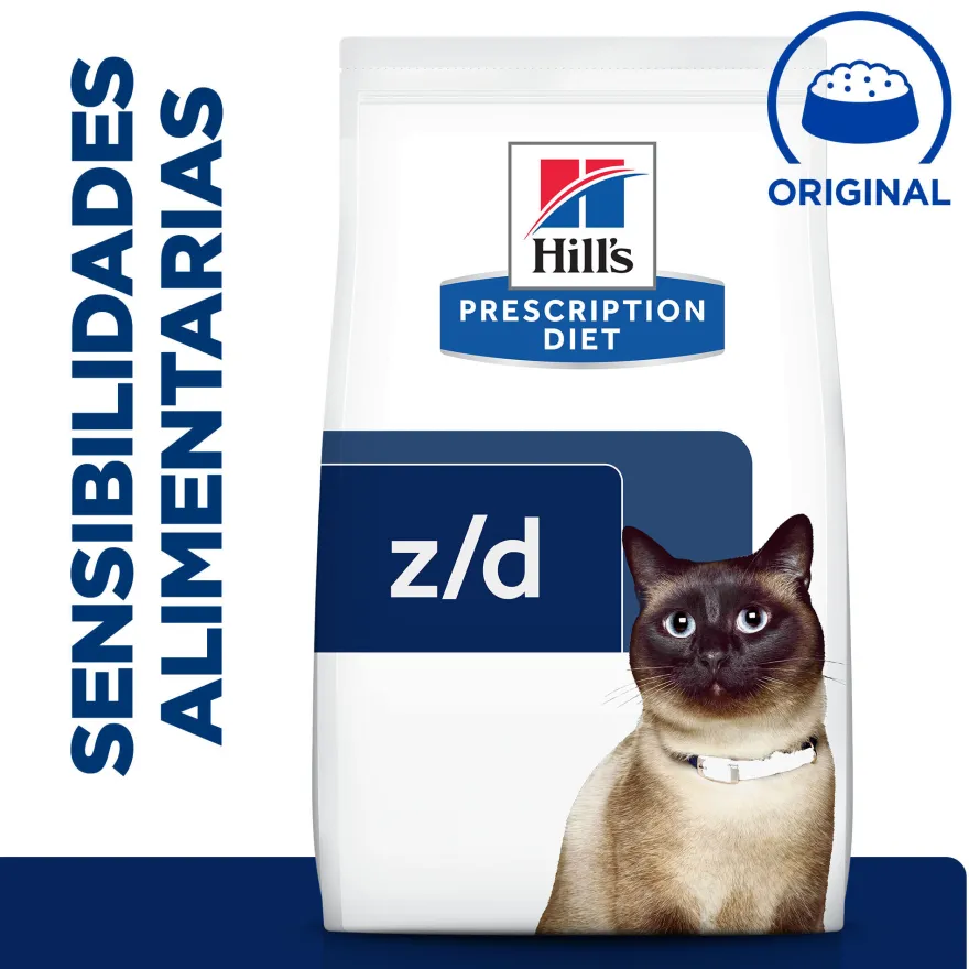 Hill's Prescription Diet z/d Food Sensitive ração para gatos