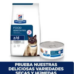 Hill's Prescription Diet z/d Food Sensitive ração para gatos