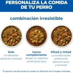Hill's Science Plan Adult Comida húmida de Vaca e Legumes para cães