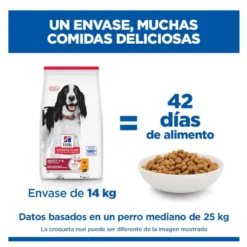 Hill's Science Plan Adult Medium Ração de frango para cães de raças médias