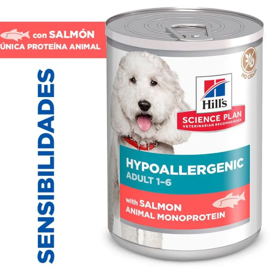 Hill's Science Plan Hypoallergenic Alimento Húmido com Salmão para Cães Adultos