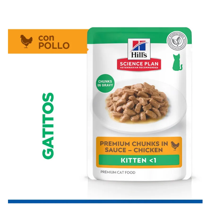Hill's Science Plan Kitten Frango saqueta em molho