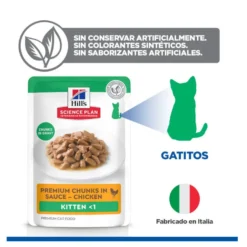 Hill's Science Plan Kitten Frango saqueta em molho