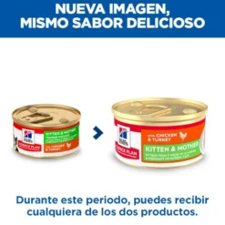 Hill's Science Plan Kitten y Mother Mousse de Frango e Peru lata para gatos