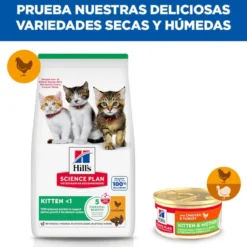 Hill's Science Plan Kitten y Mother Mousse de Frango e Peru lata para gatos
