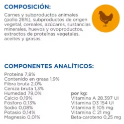 Hill’s Science Plan Light Adult Alimento húmido de peixe azul e frango para gatos