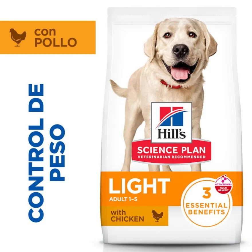 Hill's Science Plan Light Raçaõ de frango para cães adultos de raças grandes