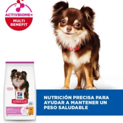 Hill's Science Plan Light Ração de frango para cães de raças pequenas e mini