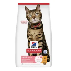 Hill's Science Plan Light Ração de frango para gatos adultos