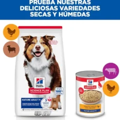 Hill's Science Plan Mature Adult Medium Ração de cordeiros e arroz para cães de raças médias