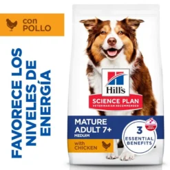 Hill's Science Plan Mature Adult Medium Ração de frango para cães de raças médias