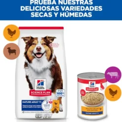 Hill's Science Plan Mature Adult Medium Ração de frango para cães de raças médias