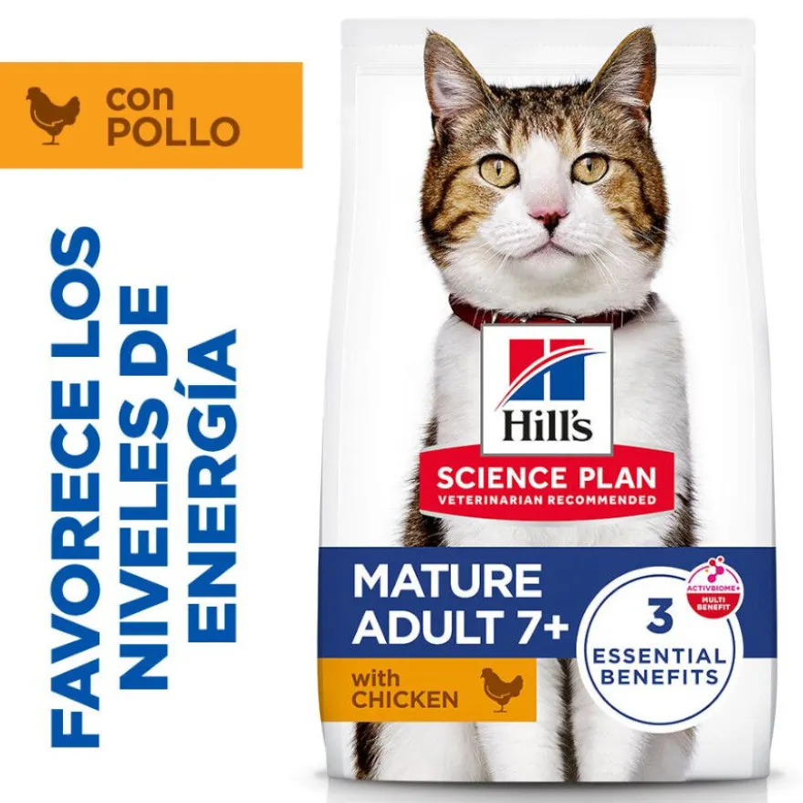 Hill's Science Plan Mature Adult Ração de frango para gatos