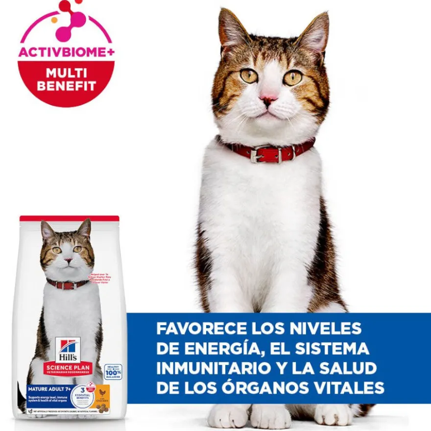 Hill's Science Plan Mature Adult Ração de frango para gatos
