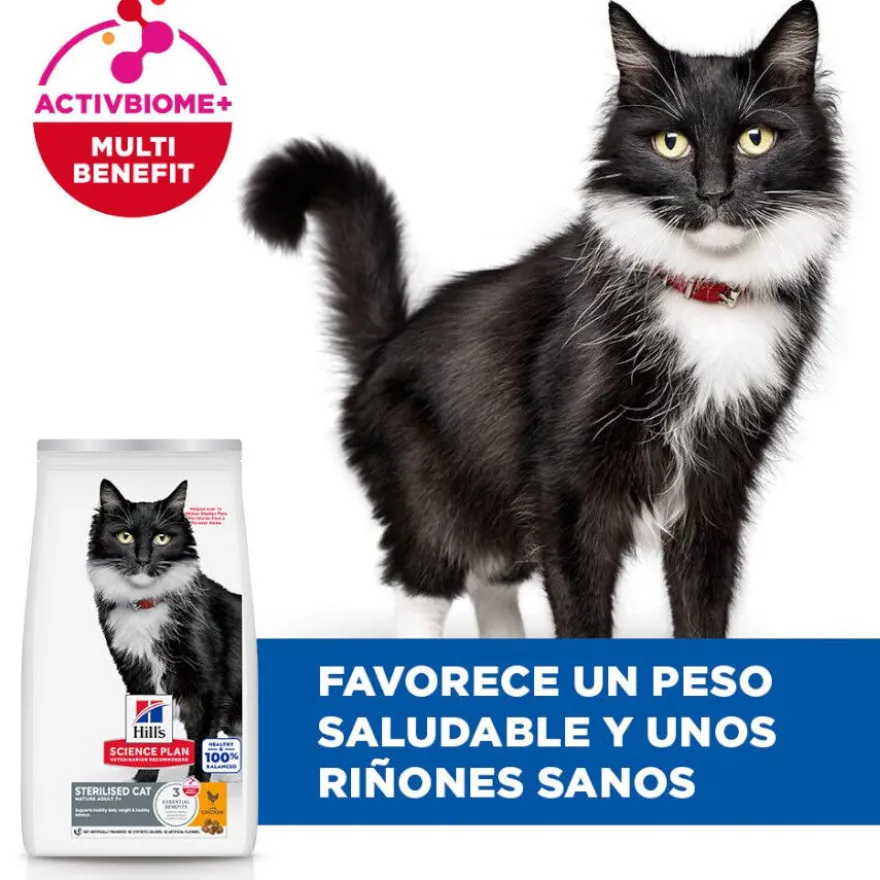 Hill's Science Plan Mature Sterilised Ração de frango para gatos esterilizados
