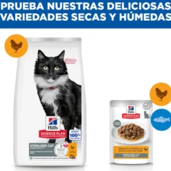 Hill's Science Plan Mature Sterilised Ração de frango para gatos esterilizados