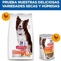 Hill'sScience Plan Perfect Digestion Medium Adult Ração de frango para cães