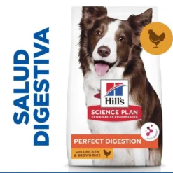 Hill'sScience Plan Perfect Digestion Medium Adult Ração de frango para cães