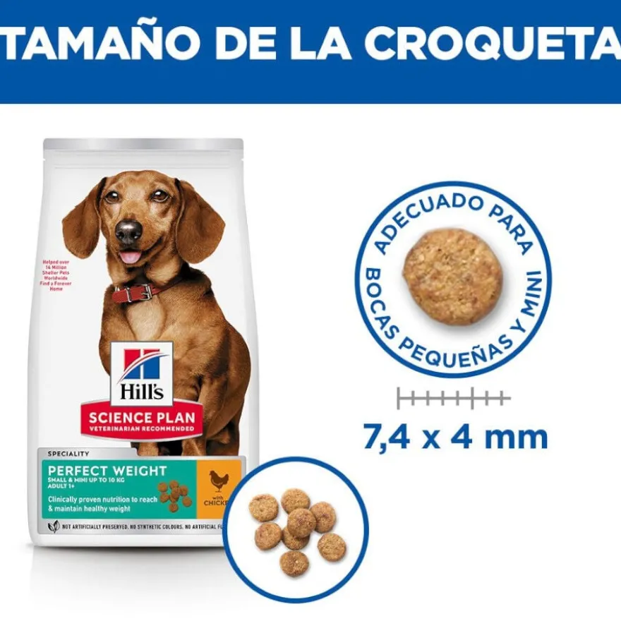 Hill's Science Plan Perfect Weight Adult Small & Mini Ração para cães