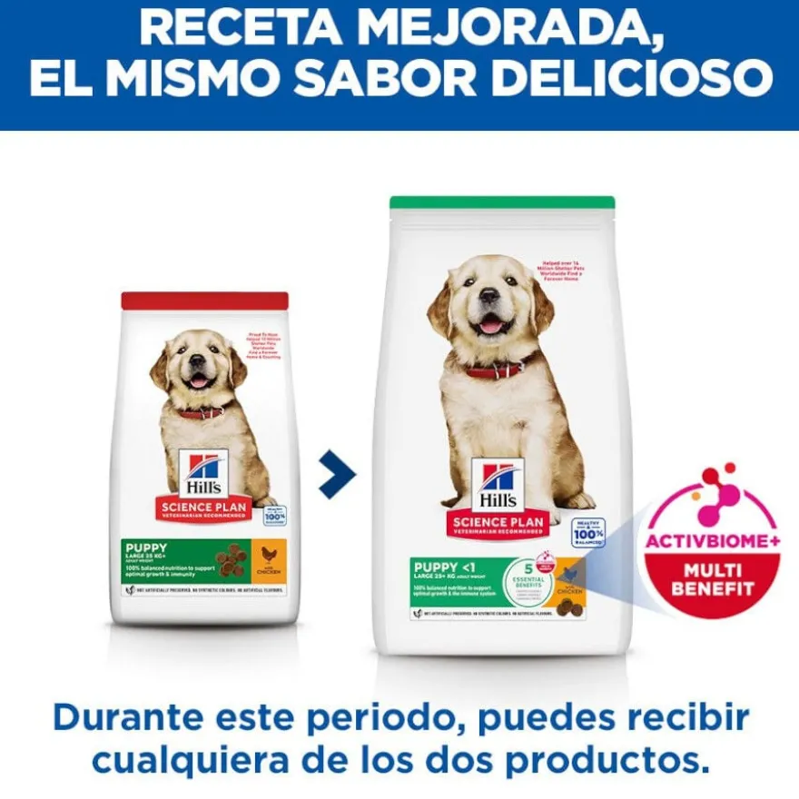 Hill's Science Plan Ração de frango para cães de raças grandes