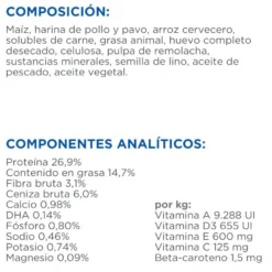 Hill's Science Plan Ração de frango para cães de raças grandes
