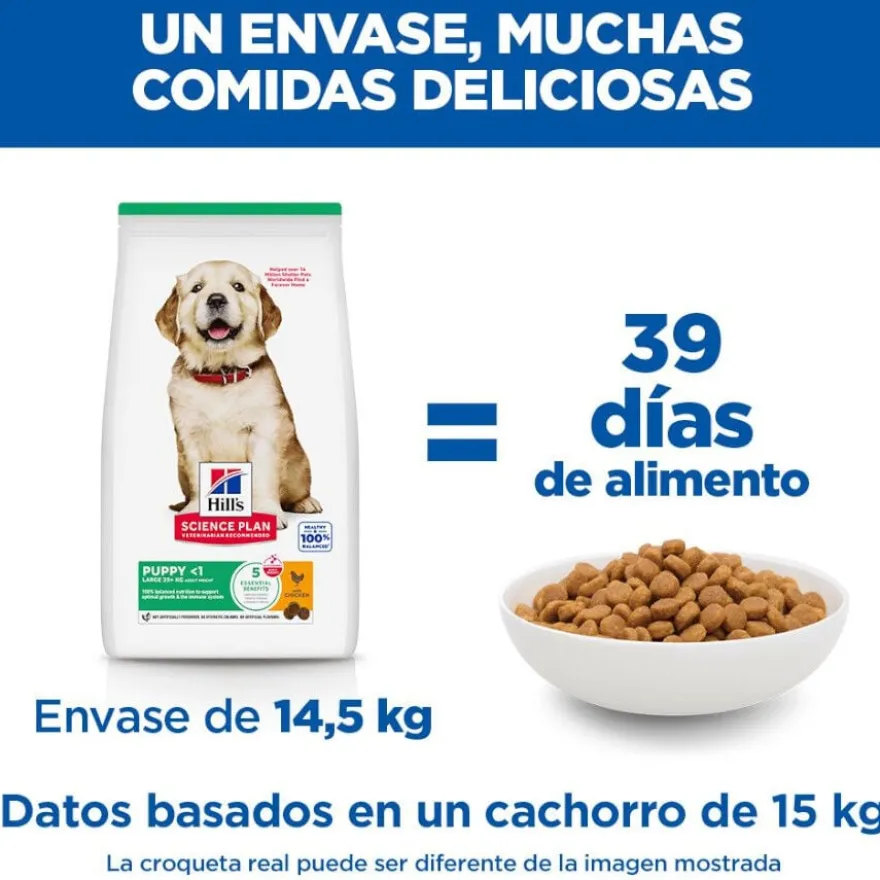 Hill's Science Plan Ração de frango para cães de raças grandes