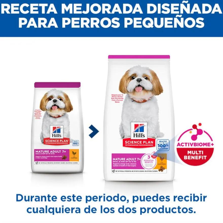 Hill's Science Plan Ração de frango para cães de raças pequenas e mini
