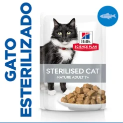 Hill's Science Plan Sterilised Mature Peixe Oceánico saqueta de molho para gatos