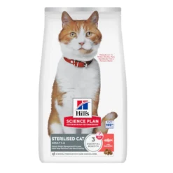 Hill's Science Plan Sterilised Ração de salmão para gatos