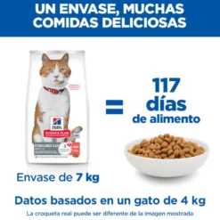 Hill's Science Plan Sterilised Ração de salmão para gatos esterilizados