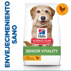 Hill's Small e Mini Adult +7 Science Plan Youthful Vitality Frango ração para cães