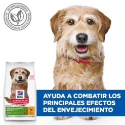 Hill's Small e Mini Adult +7 Science Plan Youthful Vitality Frango ração para cães