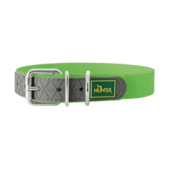 Hunter Convenience Coleira verde para cães