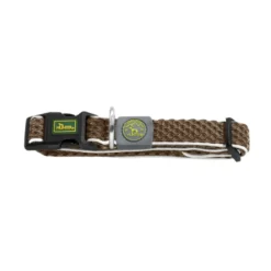 Hunter Hilo Vario Basic Coleira Castanha para cães