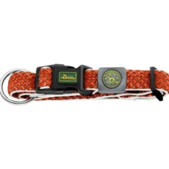 Hunter Hilo Vario Basic Coleira Laranja para cães