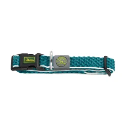 Hunter Hilo Vario Basic Coleira turquesa para cães