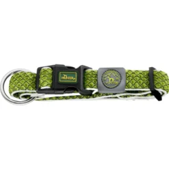 Hunter Hilo Vario Basic Coleira verde para cães
