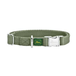 Hunter Inari Alu-Strong Coleira verde para cães