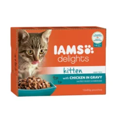 IAMS Delights Frango saqueta em molho para gatinhos