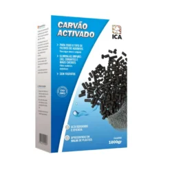 Ica Carvão ativado para filtros de aquário