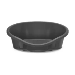 Imac Dido Cama Plástica Cinzenta para cães e gatos