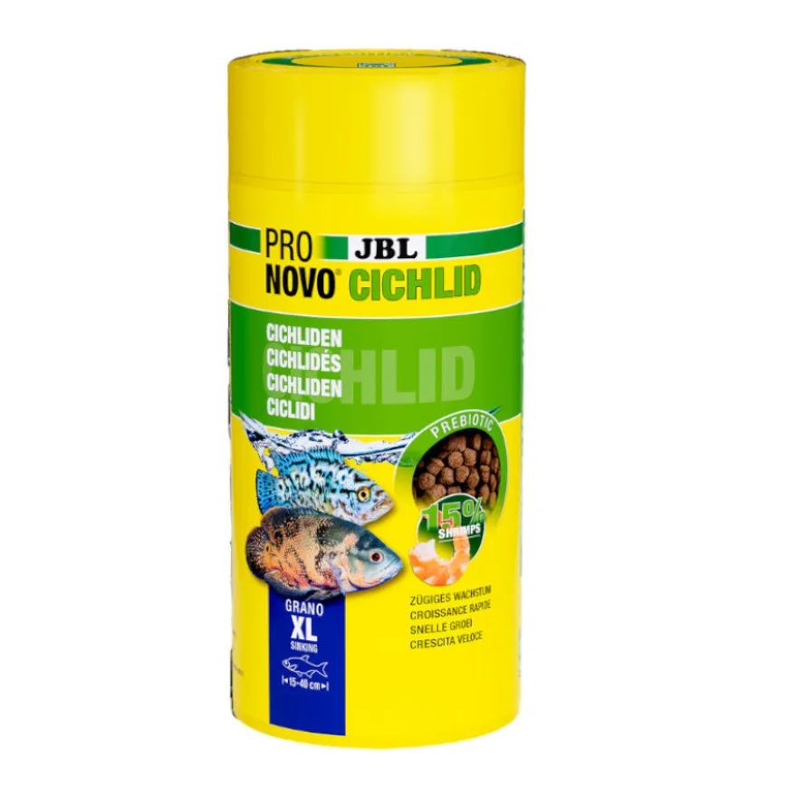 JBL PRONOVO CICHLID XL Grão para peixes ciclídeos