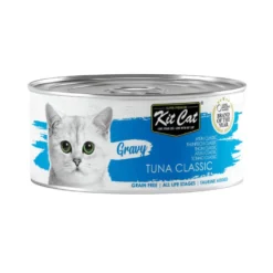 Kit Cat Classic Comida húmida de atum em Lata para Gatos